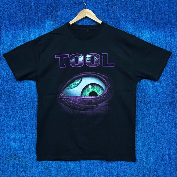 Tool Aenima CD Back Cover Eye Progressive Metal Band Tee L - Picture 1 of 4